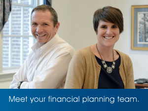 Financial Advisors Kristen Owen right and Marty Knight left Chesapeake Investment Services